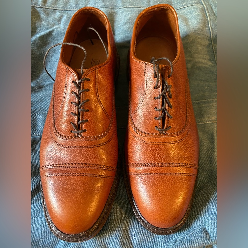 Allen Edmonds Classic Brown Leather Men's Dress Shoes